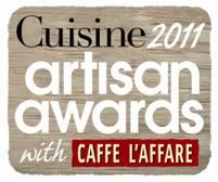 Cuisine Artisan Awards, proudly sponsored by Caffe L'affare